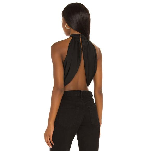 Superdown Emani Wrap Crop Top - M - Picture 3 of 5